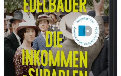 Deutscher Hörbuchpreis 2023 „Die Inkommensurablen“ bester Interpret: Cornelius Obonya. Regie: Ursula Scheidle